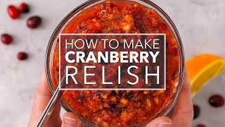 Cranberry Relish