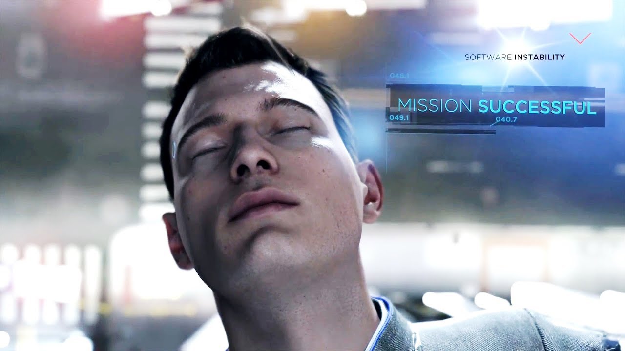 DETROIT BECOME HUMAN - Connor sacrifices himself to rescue Emma