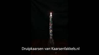Stadion Hoorzitting huid Film - video over een druipkaars opbrand en waar je ze online kopen bij  www.kaarsenfakkels.nl - YouTube