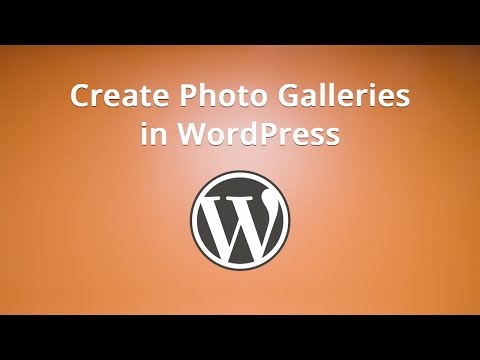 Create Photo Galleries in WordPress