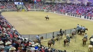 ARIAT World Series of Team Roping Finals in  Las Vegas: A concourse view of heel loops and dallies