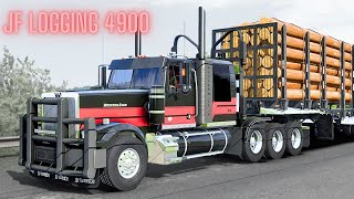 ATS BEST TRUCK FOR LOGGING || AMERICAN TRUCK SIMULATOR | BLADES