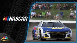 Chase Elliott runs out of fuel during NASCAR Cup race at Watkins Glen | Motorsports on NBC