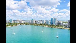 Bayfront Corner Residence in Downtown Sarasota| $739,000| 707 S Gulfstream Ave #307