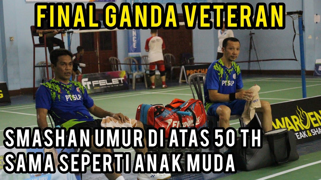 GILA VETERAN RASA DEWASA OPEN | FINAL GANDA VETERAN AJI SOKO CUP #1 HERIMING - ADI VS NATSIR - APUT