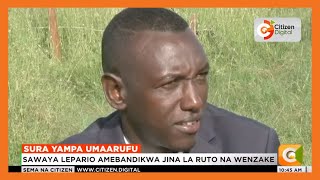 Mwanamume anayefanana na rais Ruto apata umaarufu Samburu