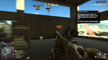 Battlefield 4 - Unexpected no scope headshot
