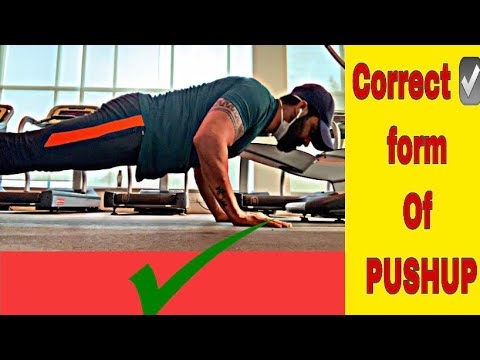 THE RIGHT WAY To Do Push-Ups | Correct Form of Pushups.