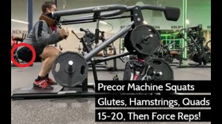 Precor Machine Squats