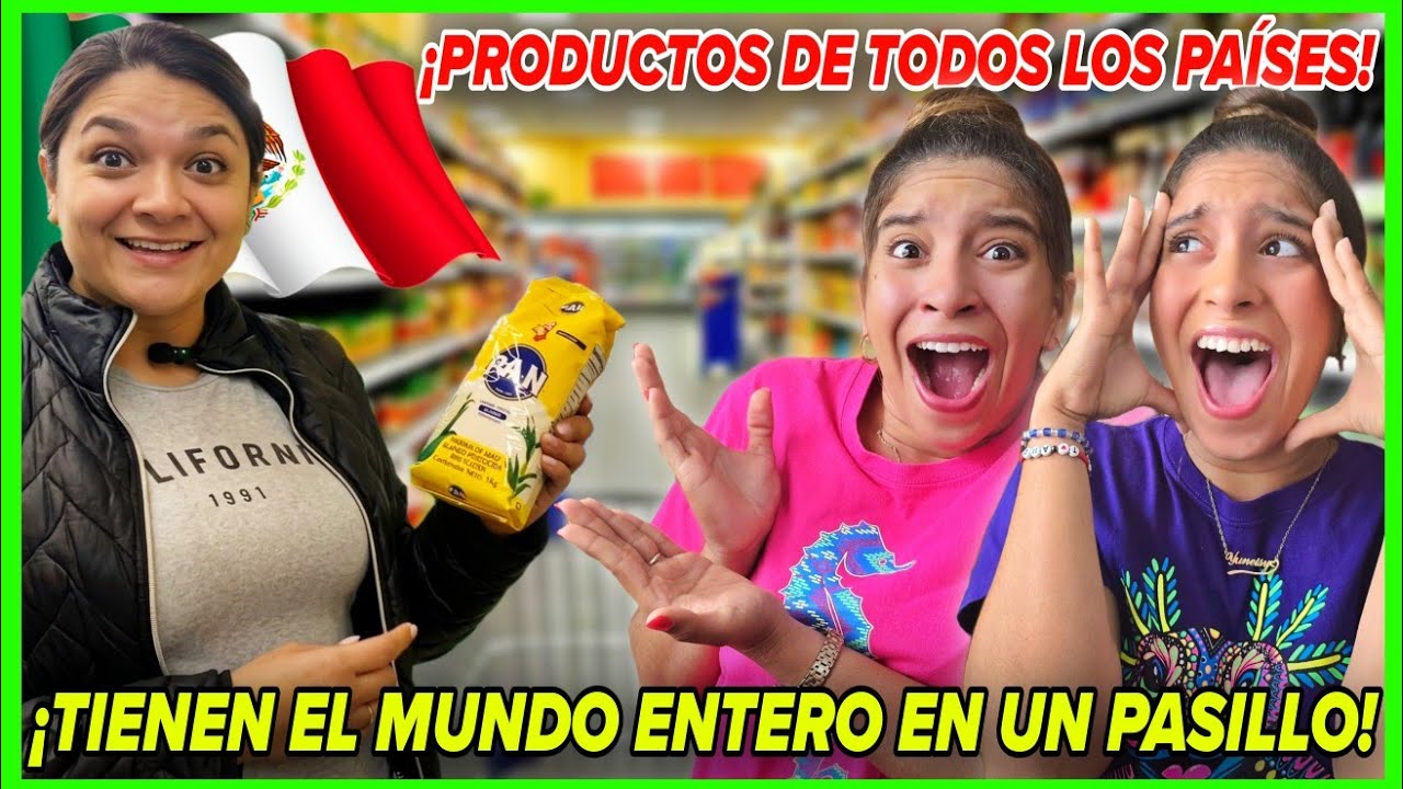 ¡La ABUNDANCIA de MEXICO🇲🇽 es REAL🤯! COLOMBIANA ENCONTRÓ en el SUPER🛒 MEXICANO PRODUCTOS de su PAÍS😱