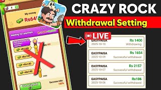 Crazy Rock App Honest Review Real Or Fake ? | New Free Earning App 😍 Without Investment ✅ screenshot 4