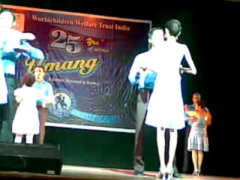 Rishi Modi performing Rumba Dance on Charity Show