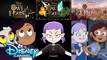 Every The Owl House Intro Theme Song | Season 1 to Season 3 | Compilation | @disneychannelanimation