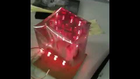 4x4x4 led cube Spartan6 rev2