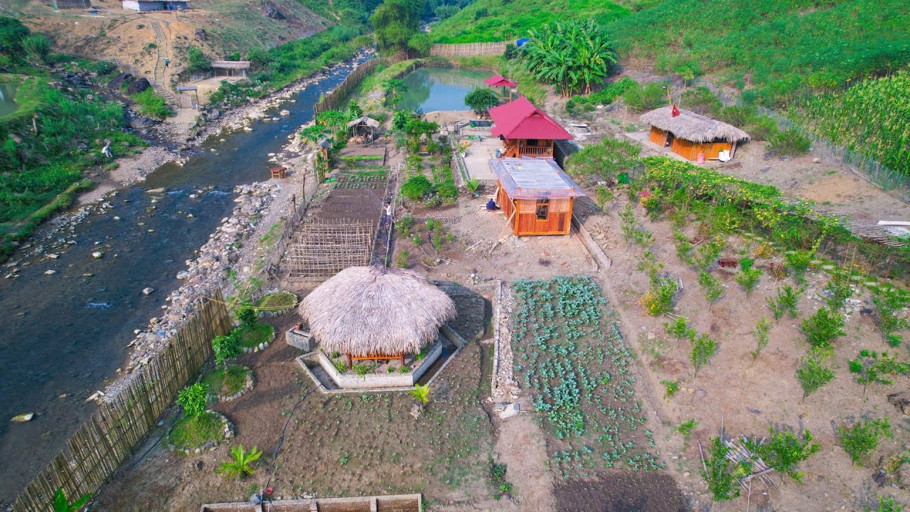 Off Grid Aquaculture Reference: 4 Years Living Off The Grid Use All Land To