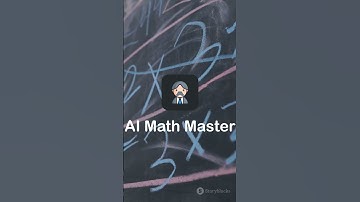AI Math Master #tech #AI #maths #education