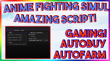 Roblox NEW Anime Fighting Simulator Script Exploit GUI (Pastebin 2022)