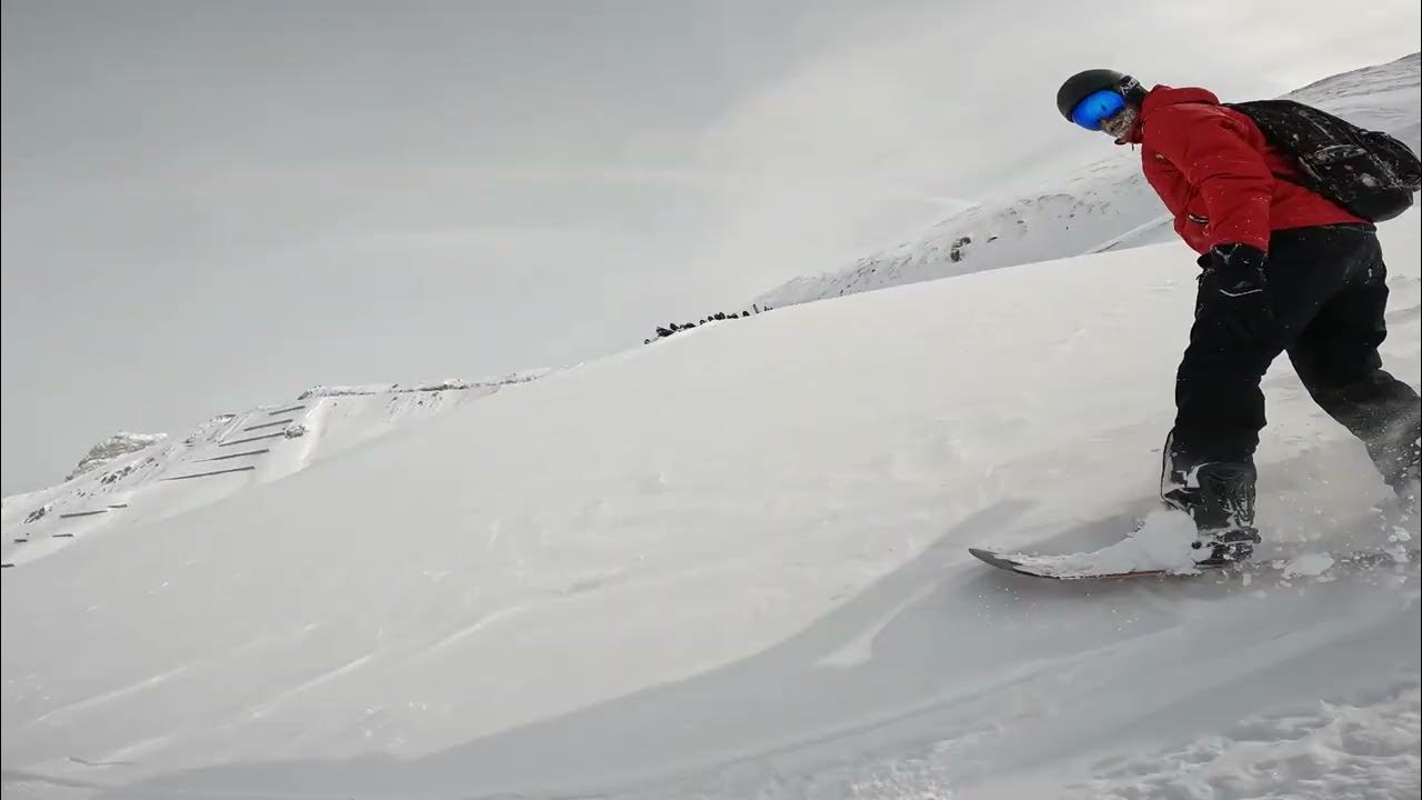 Snowboarding test video YouTube