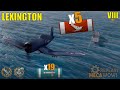 Lexington 5 Kills &amp; 158k Damage | World of Warships Gameplay