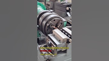 rebar thread rolling machine thread length 300mm