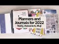 Planner and Journal Line Up for 2022: Muji, Hobonichi, Nolty Planners