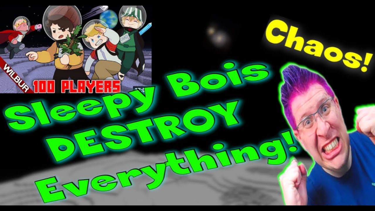 Terraforming the Moon REACTION - Wilbur Soot! 100 Players Actually Made It WORSE...