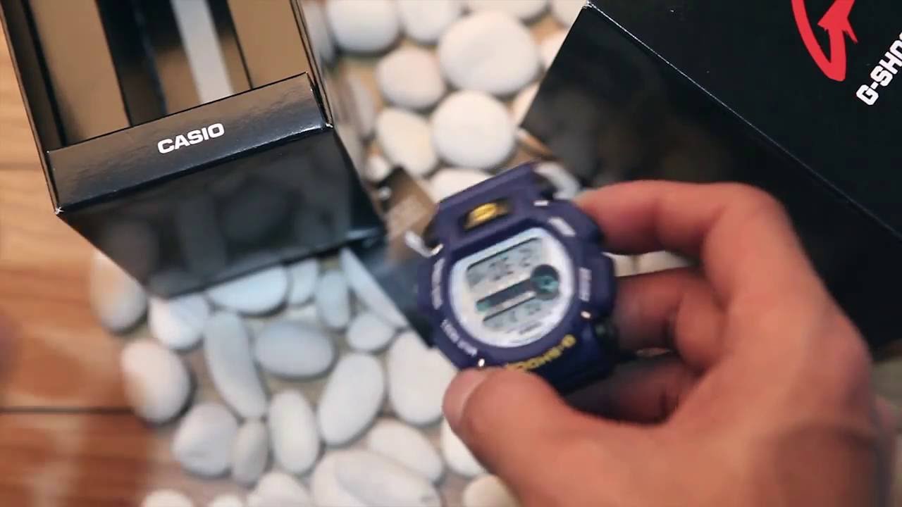 Casio G shock DW 9052 2VDR - YouTube