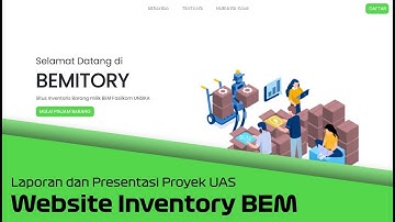 UAS Pemrograman Berbasis Web - Website Inventory BEM