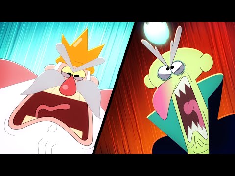 Zig & Sharko 💥 TITANS FIGHT 💥 Compilation Cartoons for Kids