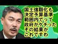 ［藤井聡］政府がケチった責任重大、予算範囲内でって国土強靭化なってないやん