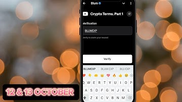 Crypto Terms Part 1 Cat Verify Code 11 October || Cat Video Code Crypto Terms Part 1 Today |Cat Code