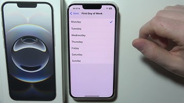 How to Change First Day of The Week On iPhone (iOS) 2025