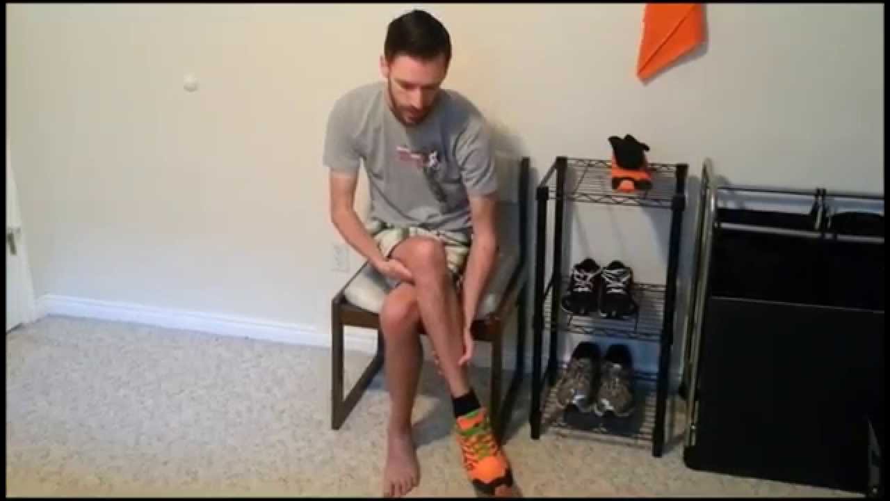'Living With MS' - Putting Shoes On