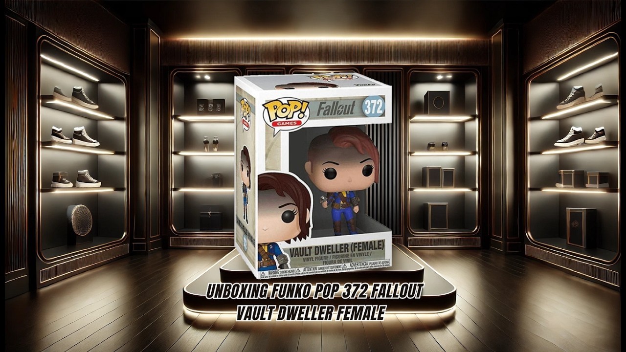 Unboxing Funko Pop 372 Fallout Vault Dweller Female