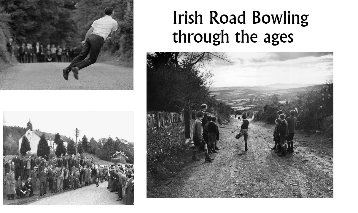 Traditional Irish Road Bowling 21st Dec 2014 YouTube