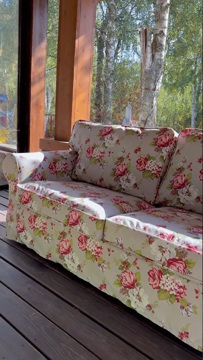 Чехол для дивана ЭКТОРП ИКЕА🌸Создан из плотной хлопковой ткани, которая ...
