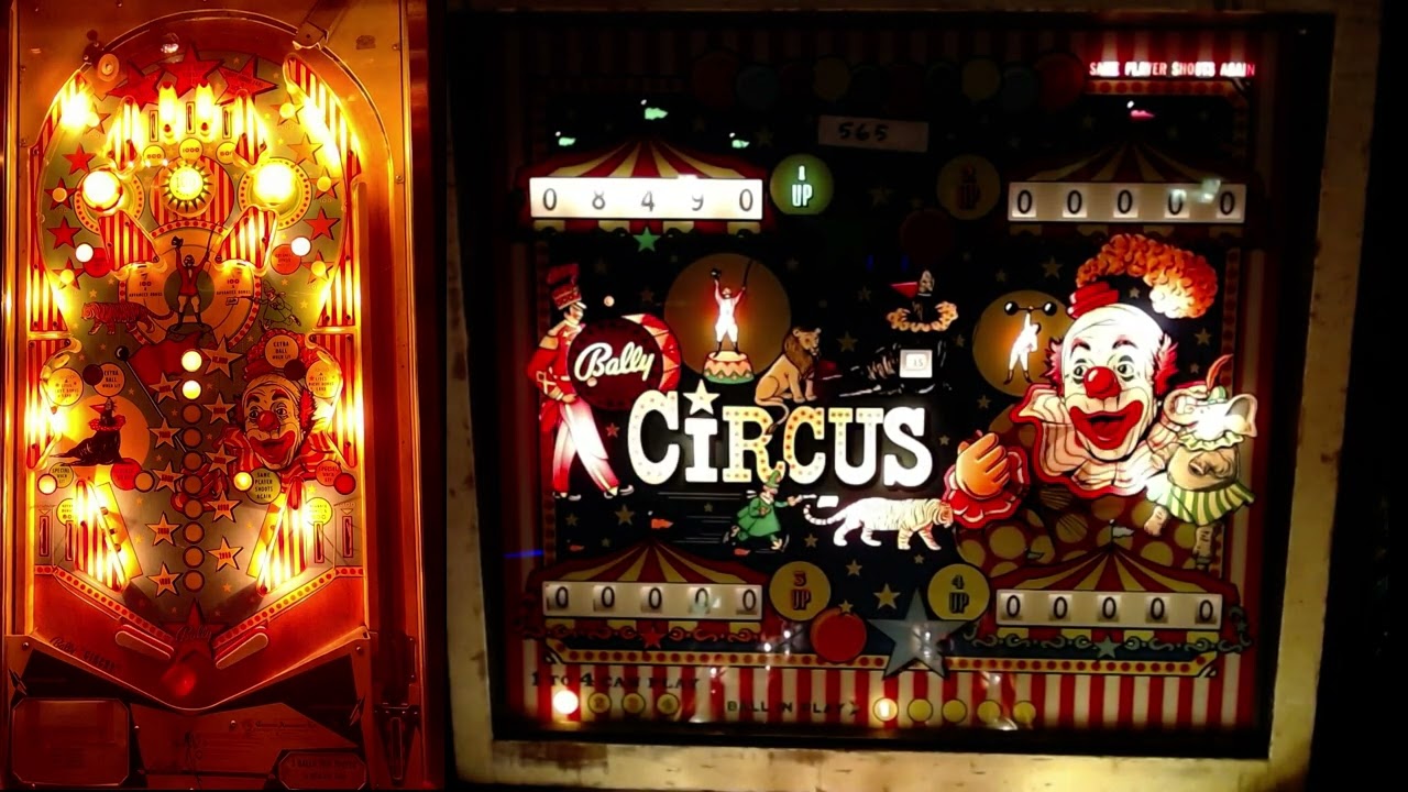 Let's play Bally Circus Pinball