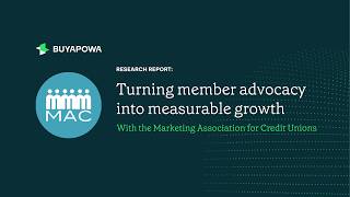 Turning Member Advocacy into Measurable Growth | MAC Webinar #referralmarketing #creditunions