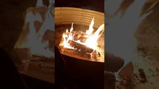 Nice Fire Last Night And Sunset Last Night