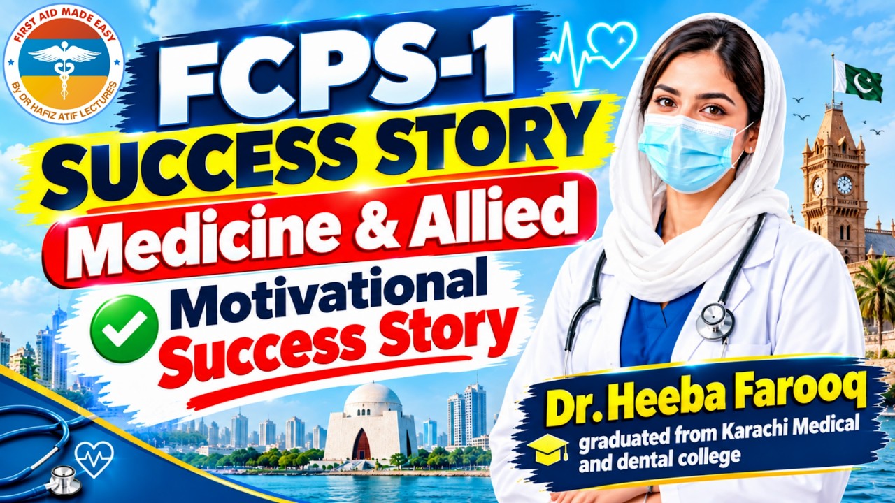 🏆 FCPS-1 SUCCESS STORY | Dr. Heeba Farooq | Medicine & Allied | FAME PLATFORM