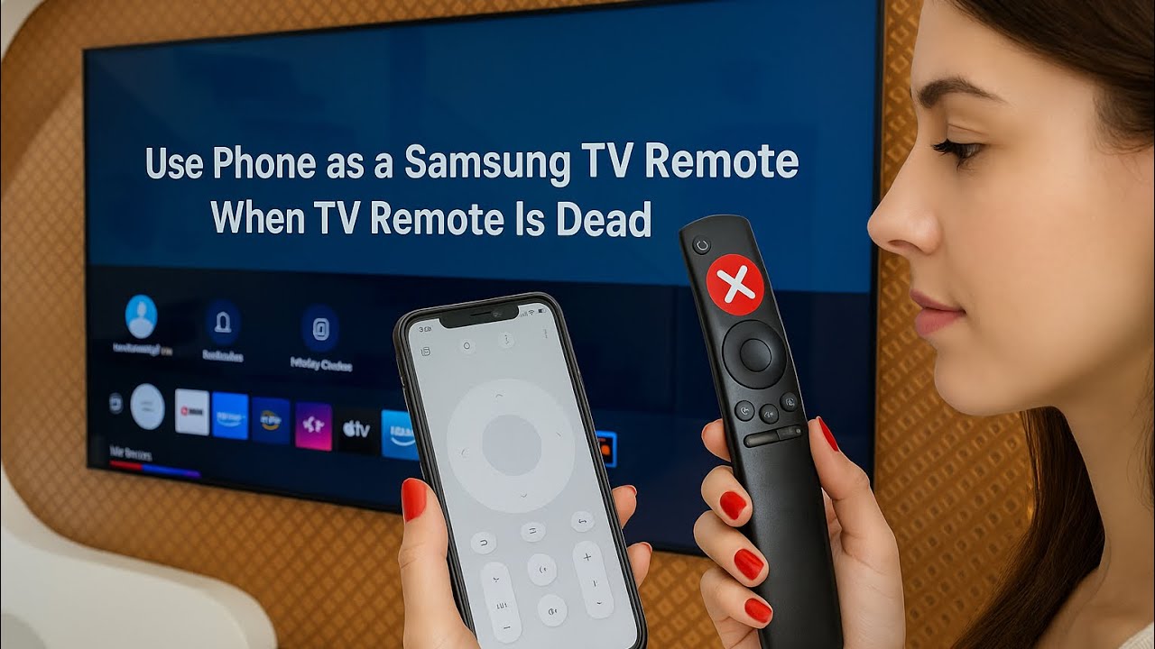 Use Phone as a Samsung Smart TV Remote When TV Remote Is Dead Use Phone as a Samsung Smart TV Remote When TV Remote Is Dead