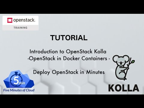 OpenStack Kolla Project - Deploying OpenStack in minutes - YouTube