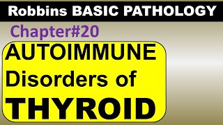 Ch20 | Autoimmune Thyroid Pathology | Graves Disease | Hashimoto |Robbins Pathology