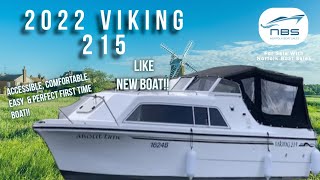 2022 VIKING 215 - LIKE NEW BOAT - For Sale - FULL WALKTHROUGH BOAT TOUR! #boats