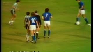 25/05/1979 Italy v Argentina