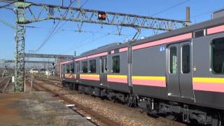 E129系 A2編成 新津発車