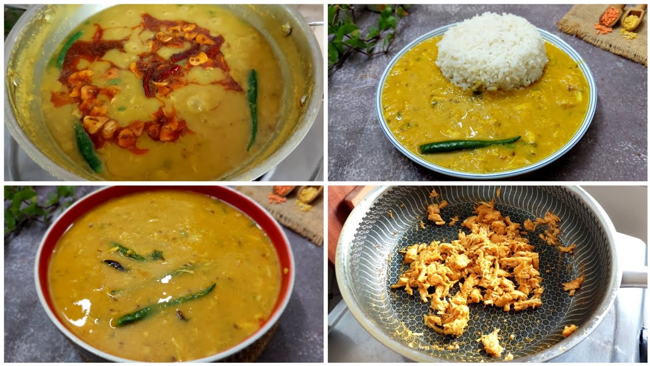 Рецепт с высоким содержанием белка || Дал Тадка || Чечевичный суп || Курица Реша Даль || Рецепт д...