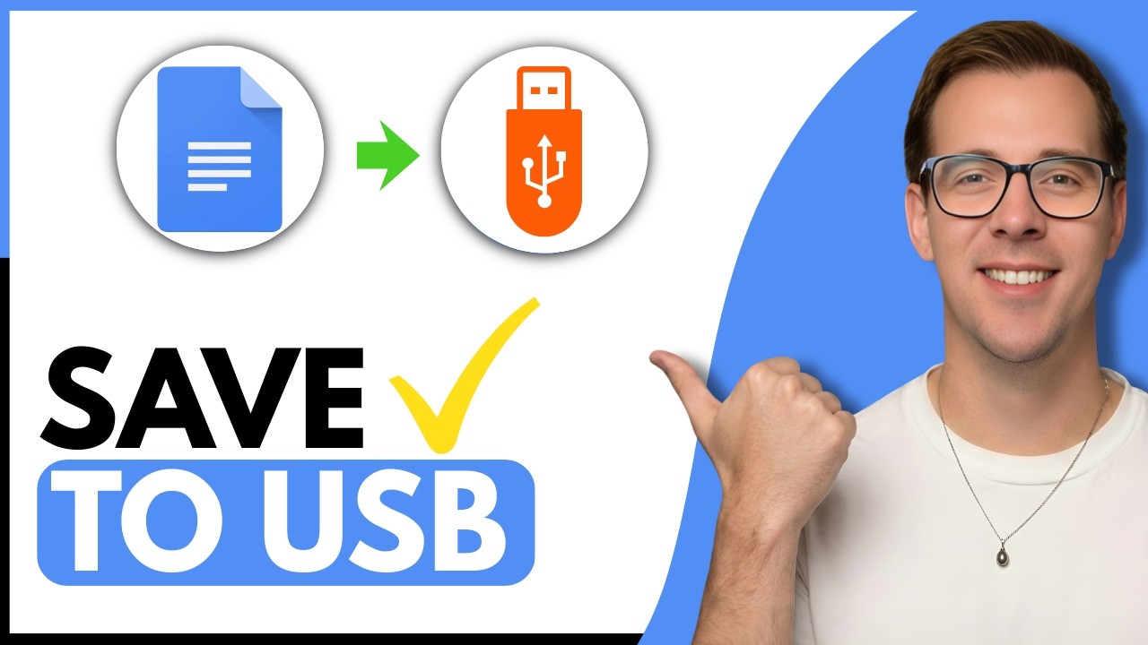 How To Save Google Docs Document To Usb Flash Drive (Step By Step ...