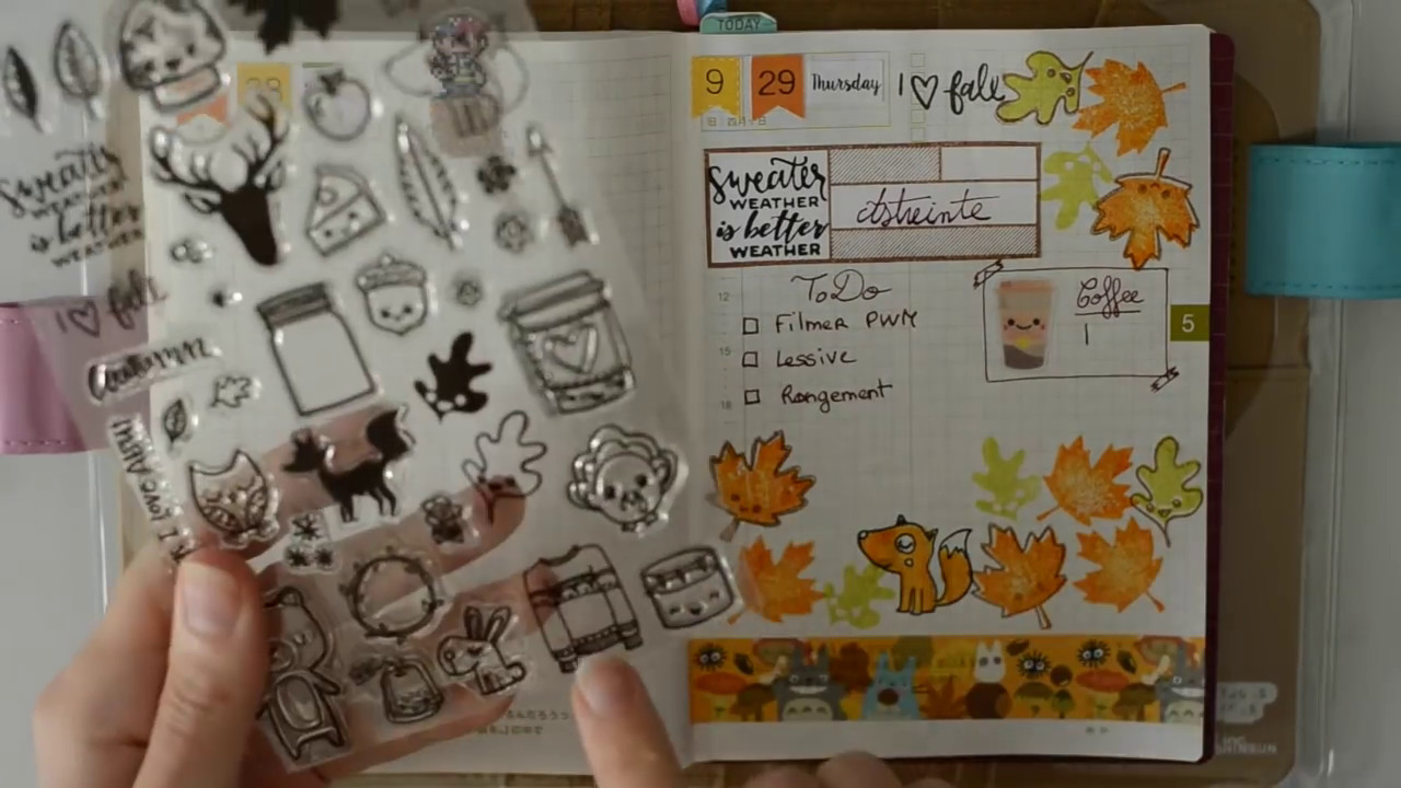 [Hobonichi Techo] Plan With Me - Autumn