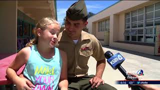 Compilation Soldier coming home  Proposes To Other Soldier At Airport